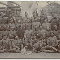 Photographs of the 1st S.A. Company during the Boer War