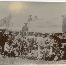Photographs of the 1st S.A. Company during the Boer War