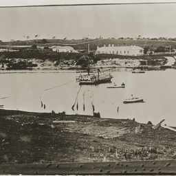 Nelson before the construction of the bridge
