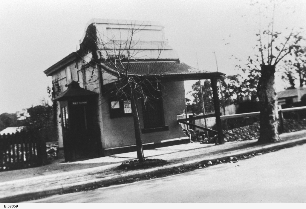 Woodside telephone exchange • Photograph • State Library of South Australia