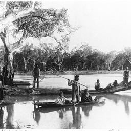 Fishing on the River Murray at Chowilla Station