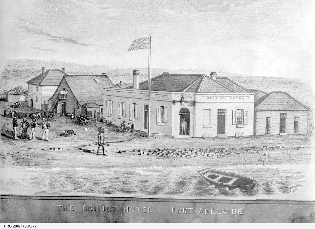 British Hotel at Port Adelaide • Photograph • State Library of South