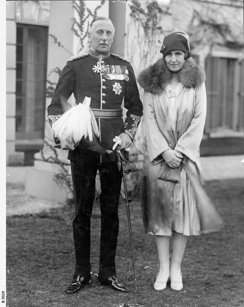 Sir Alexander HoreRuthven and Lady Zara Ruthven • Photograph • State