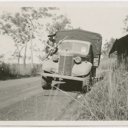 Colin James Ellis, World War II photograph album, Darwin.