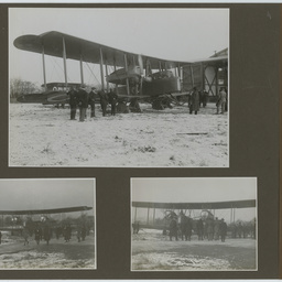 Photographs of inaugural England - Australia flight