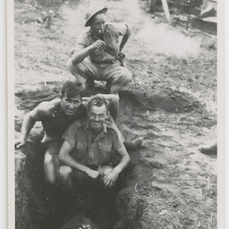 Colin James Ellis, World War II photograph album, Darwin.