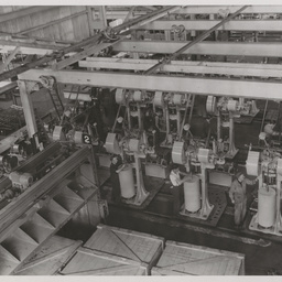 A batch of Cordite presses.