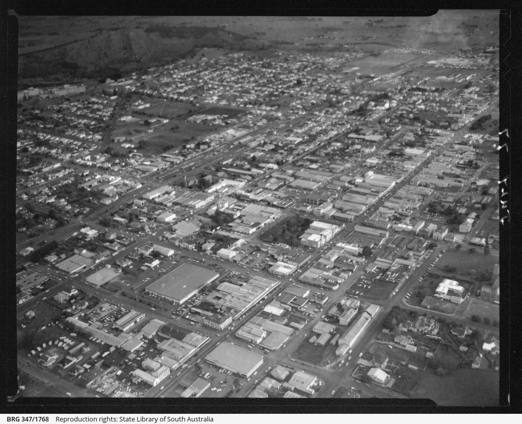 Aerial view of Mount Gambier • Photograph • State Library of South