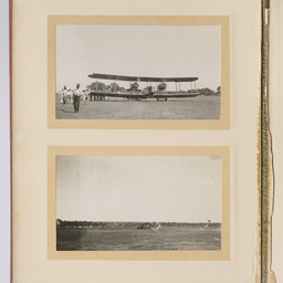 Photographs of inaugural England - Australia flight