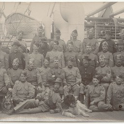 Photographs of the 1st S.A. Company during the Boer War
