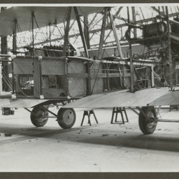 Vickers Vimy in workshop.