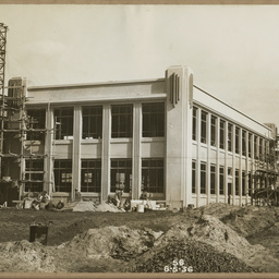 North east corner of Office building.