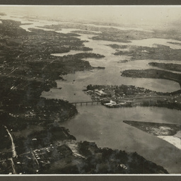 Aerial view of Sydney.
