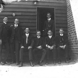 Group of young men