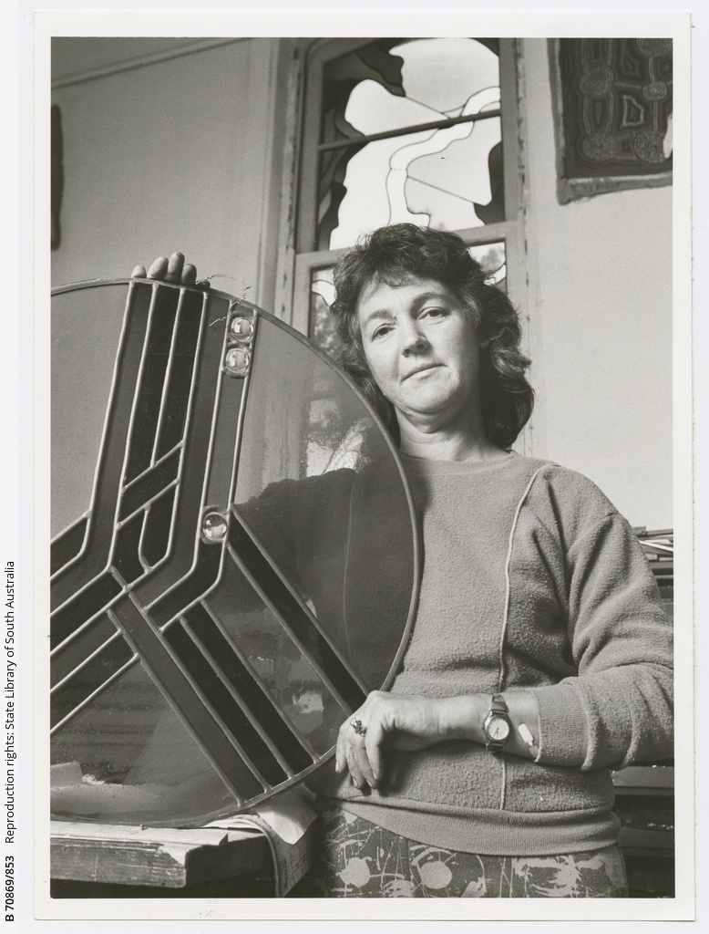 Kensington artist Cedar Prest with some of her Australianinspired