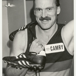 Photographs relating to football, including Adelaide Crows