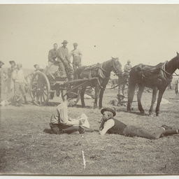 Photographs of the 1st S.A. Company during the Boer War