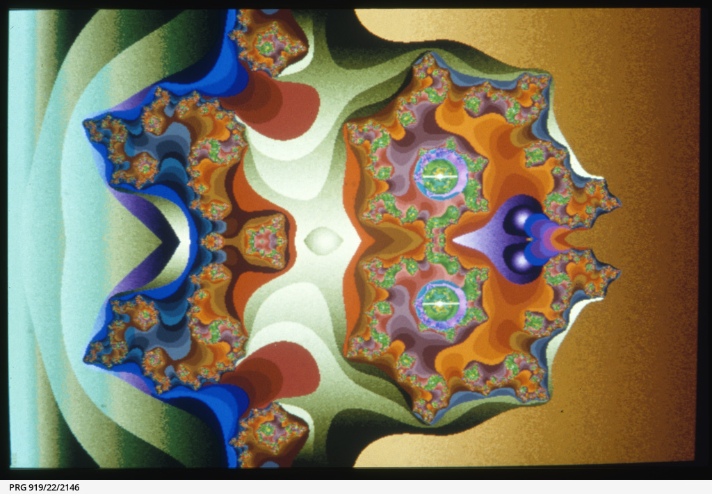 Sets of colour transparencies of computer graphics, arranged ...