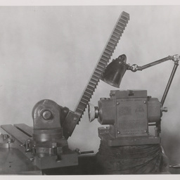 Sharpening and finishing broach.