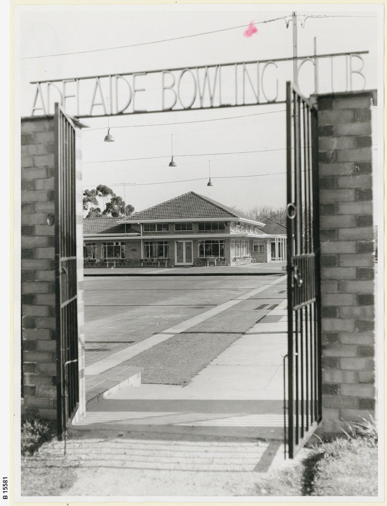 Adelaide Bowling Club • Photograph • State Library of South Australia