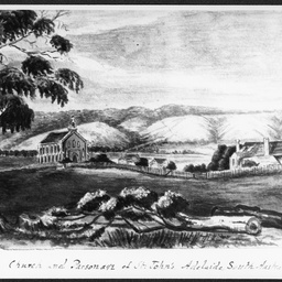 St. John's Anglican Church and parsonage