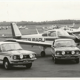 Photographs relating to Messenger Press : cars