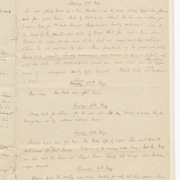 Handwritten diary of Dr Renner.