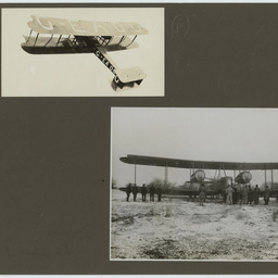 Photographs of inaugural England - Australia flight