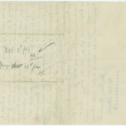Letters written by Herbert Clough