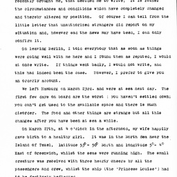 Letters from Carl Linger