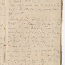 Handwritten diary of Dr Renner.