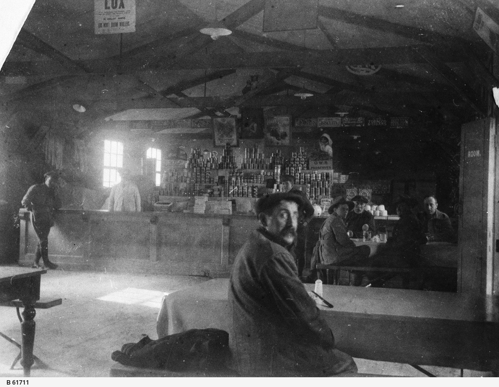 Canteen at Lark Hill army camp • Photograph • State Library of South Australia