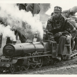 Photographs relating to Messenger Press : trains