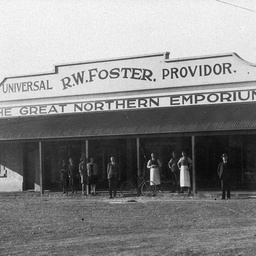 R. W. Foster's Great Northern Emporium believed to be at Quorn