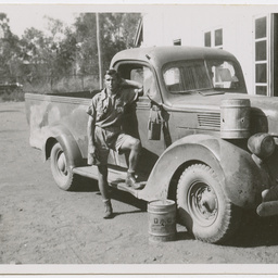 Colin James Ellis, World War II photograph album, Darwin.