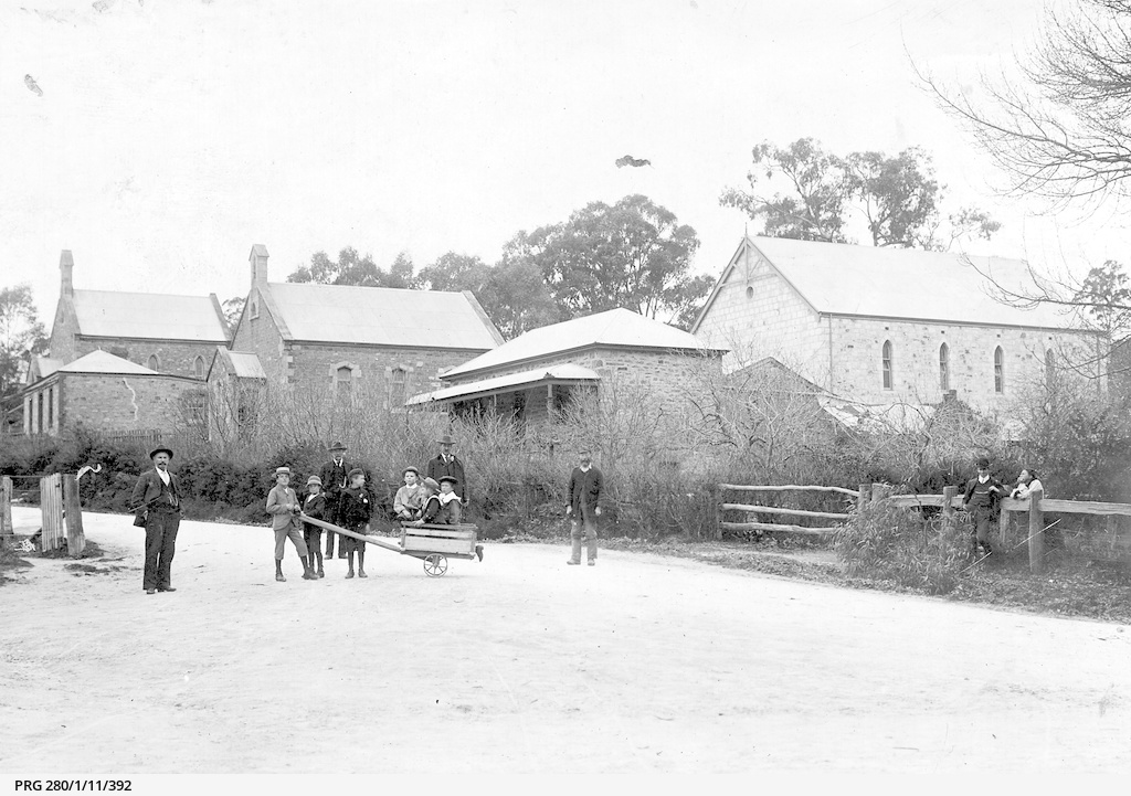 Vieille Photo 8x6 De Houghton (Australie Du Sud) – L'équipe De Foot Vers 1916