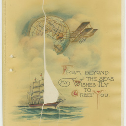 Cards received by Herbert Clough