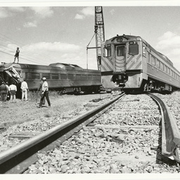 Photographs relating to Messenger Press : trains