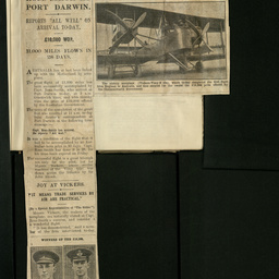 Newspaper cuttings