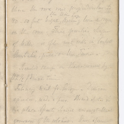 Handwritten diary of Dr Renner.