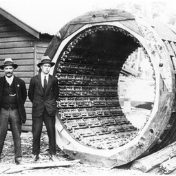 Portion of the pump engine for Berri irrigation pumping