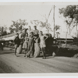 Colin James Ellis, World War II photograph album, Darwin.