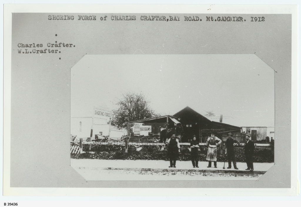 Blacksmith's Shop Mount Gambier • Photograph • State Library of South Australia
