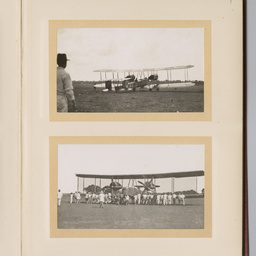 Photographs of inaugural England - Australia flight