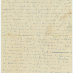 Letters written by Herbert Clough