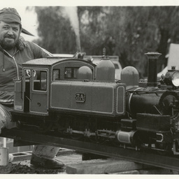 Photographs relating to Messenger Press : trains