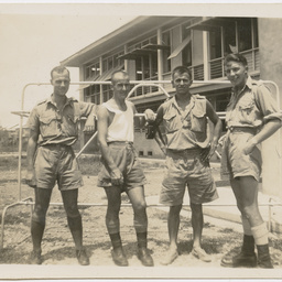 Colin James Ellis, World War II photograph album, Darwin.