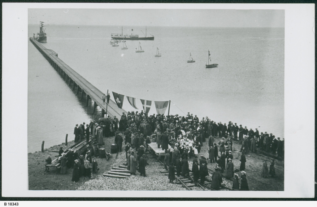 Opening of Stansbury Jetty • Photograph • State Library of South Australia