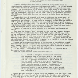 '10th December 1919' by Sir Hudson Fysh, K.B.E., D.F.C., M.Inst.T., F.R.G.S. (Aust).