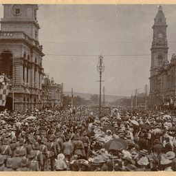 Photographs of the 1st S.A. Company during the Boer War